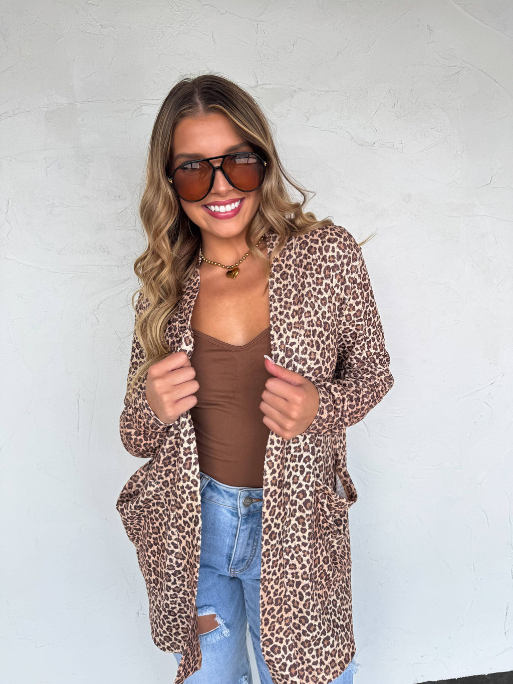 CHEETAH PRINT LOLA CARDIGAN