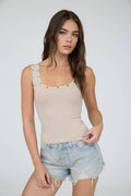 PRE-SALE Stud Detail Knit Tank Top